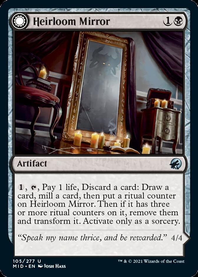 Heirloom Mirror // Inherited Fiend [Innistrad: Midnight Hunt] | Gam3 Escape