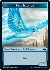 Bird Illusion // Elf Warrior Double-Sided Token [Game Night: Free-for-All Tokens] | Gam3 Escape