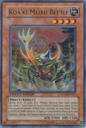 Koa'ki Meiru Beetle [SOVR-ENSP1] Ultra Rare | Gam3 Escape