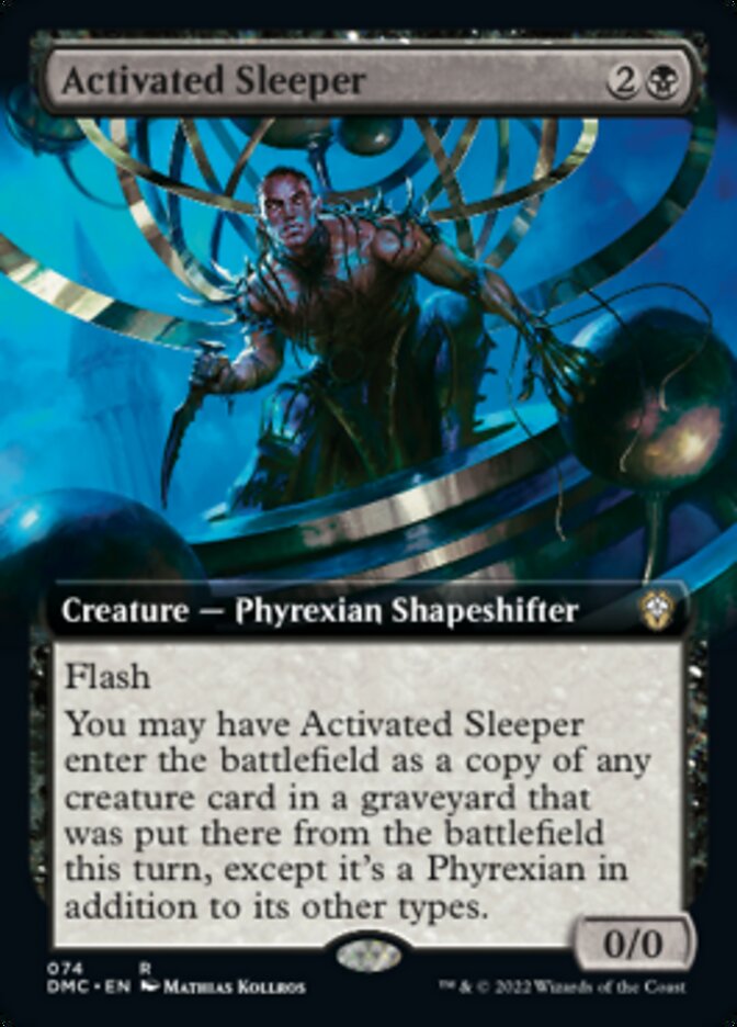 Activated Sleeper (Extended Art) [Dominaria United Commander] | Gam3 Escape