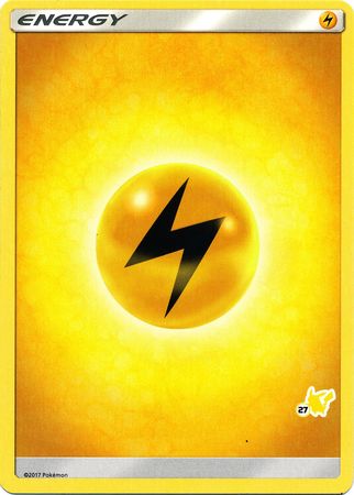 Lightning Energy (Pikachu Stamp #27) [Battle Academy 2020] | Gam3 Escape