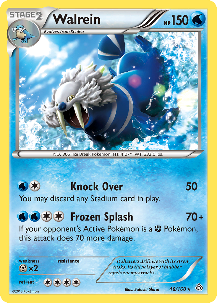 Walrein (48/160) [XY: Primal Clash] | Gam3 Escape