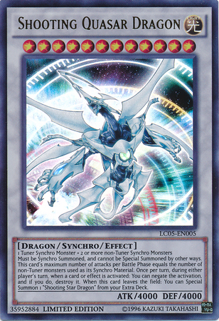 Shooting Quasar Dragon [LC05-EN005] Ultra Rare | Gam3 Escape