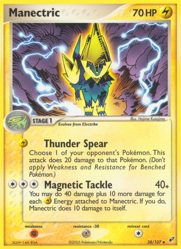 Manectric (38/107) [EX: Deoxys] | Gam3 Escape