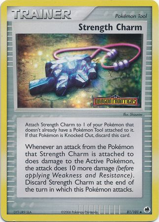 Strength Charm (81/101) (Stamped) [EX: Dragon Frontiers] | Gam3 Escape