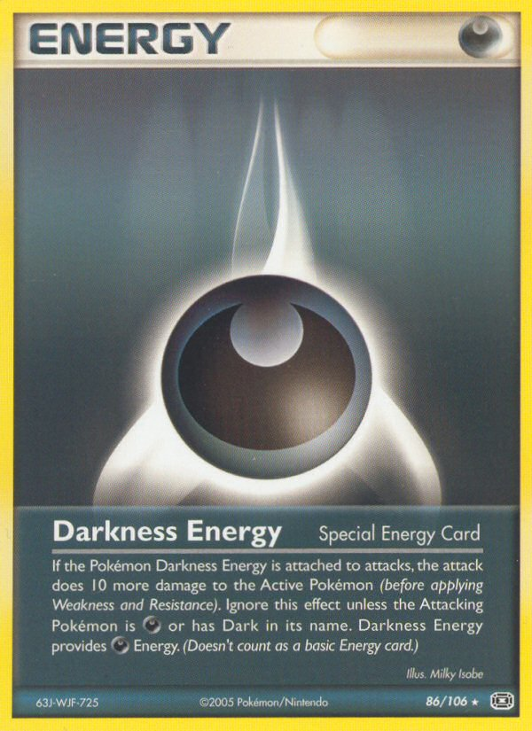 Darkness Energy (86/106) [EX: Emerald] | Gam3 Escape