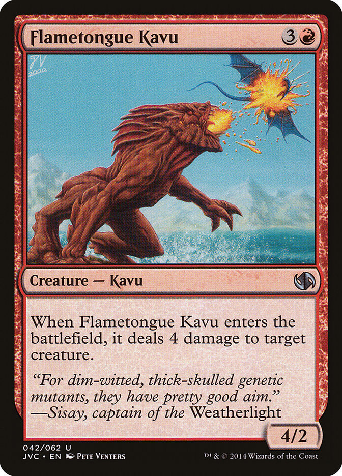 Flametongue Kavu [Duel Decks Anthology] | Gam3 Escape