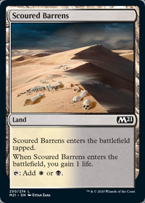 Scoured Barrens [Core Set 2021] | Gam3 Escape