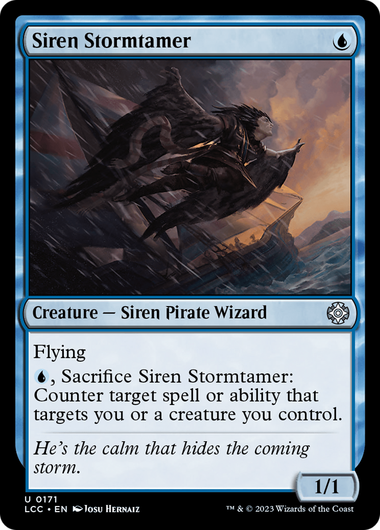 Siren Stormtamer [The Lost Caverns of Ixalan Commander] | Gam3 Escape