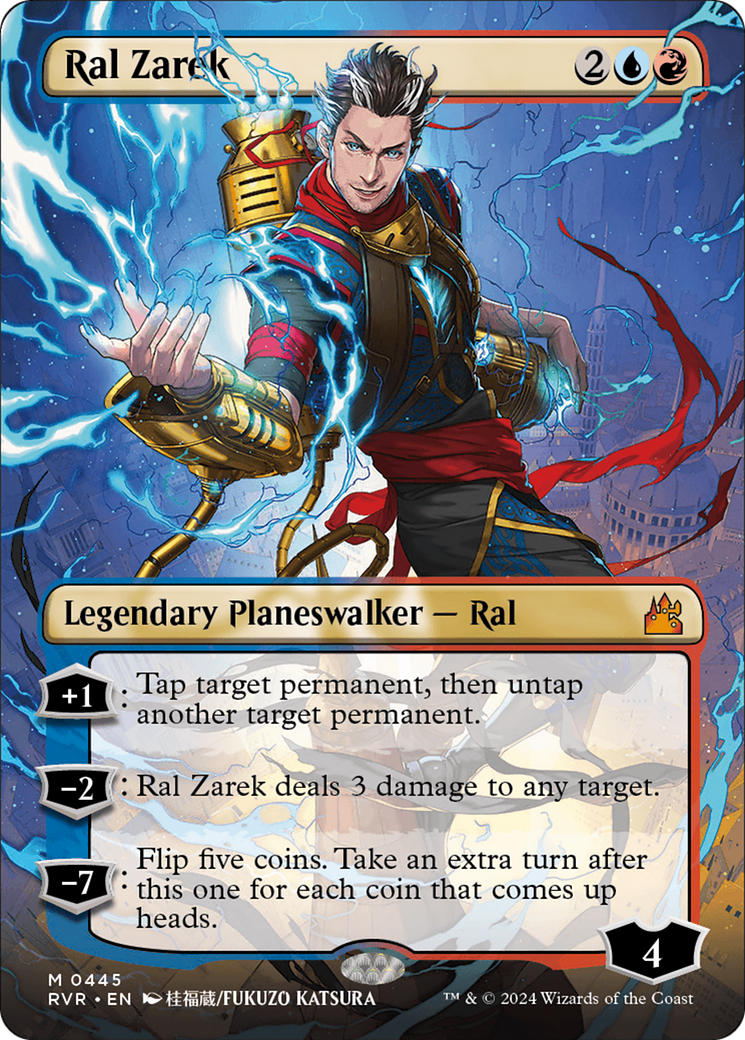 Ral Zarek (Anime Borderless) [Ravnica Remastered] | Gam3 Escape