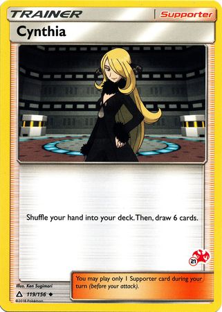 Cynthia (119/156) (Charizard Stamp #21) [Battle Academy 2020] | Gam3 Escape