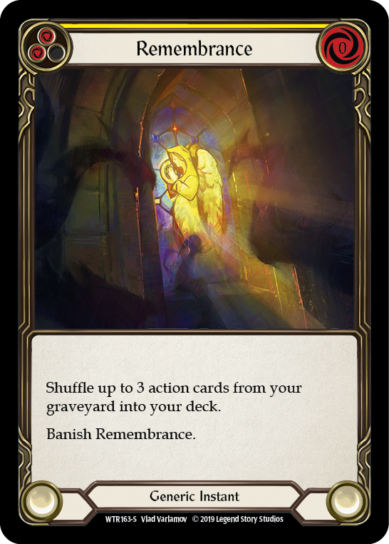 Remembrance [WTR163-S] Alpha Print Normal | Gam3 Escape