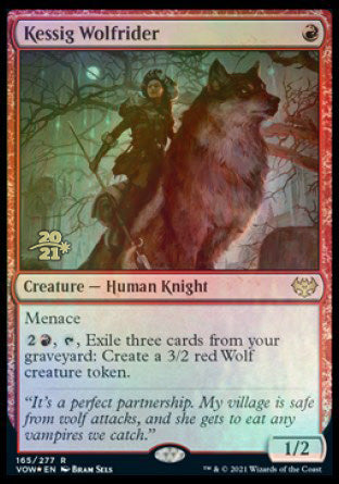 Kessig Wolfrider [Innistrad: Crimson Vow Prerelease Promos] | Gam3 Escape