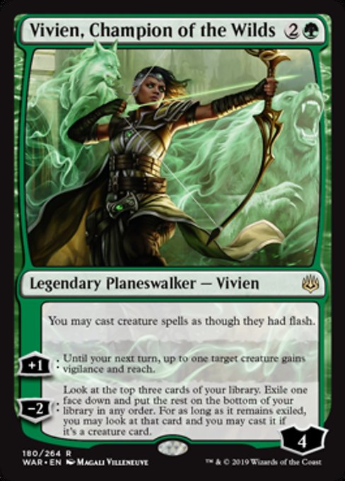Vivien, Champion of the Wilds [War of the Spark] | Gam3 Escape