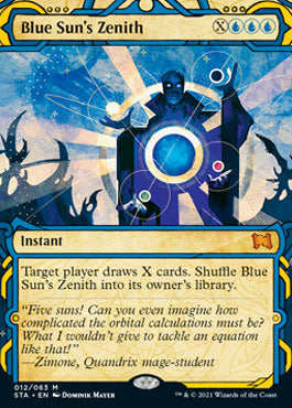 Blue Sun's Zenith (Etched Foil) [Strixhaven Mystical Archive] | Gam3 Escape