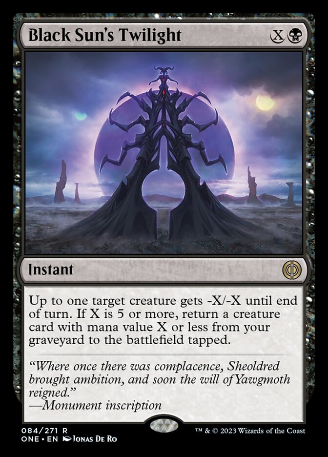 Black Sun's Twilight [Phyrexia: All Will Be One] | Gam3 Escape