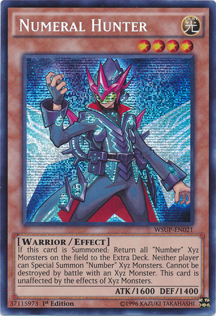 Numeral Hunter [WSUP-EN021] Prismatic Secret Rare | Gam3 Escape