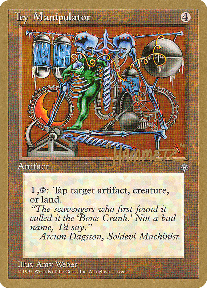 Icy Manipulator (Shawn "Hammer" Regnier) [Pro Tour Collector Set] | Gam3 Escape