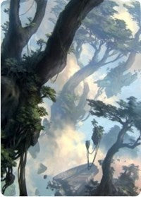 Forest 1 Art Card [Zendikar Rising Art Series] | Gam3 Escape