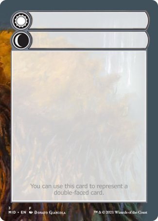 Helper Card (3/9) [Innistrad: Midnight Hunt Tokens] | Gam3 Escape