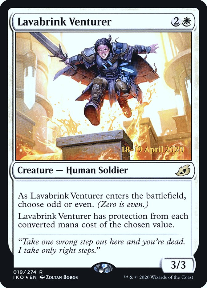 Lavabrink Venturer  [Ikoria: Lair of Behemoths Prerelease Promos] | Gam3 Escape