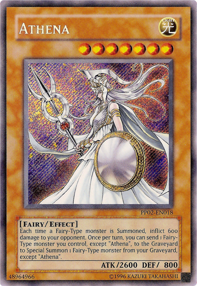 Athena [PP02-EN018] Secret Rare | Gam3 Escape