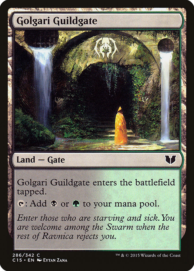 Golgari Guildgate [Commander 2015] | Gam3 Escape