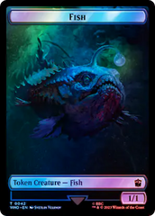 Fish // Treasure (0060) Double-Sided Token (Surge Foil) [Doctor Who Tokens] | Gam3 Escape