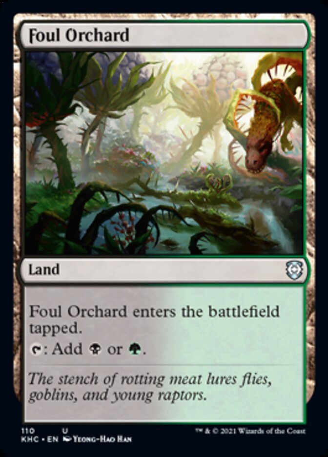 Foul Orchard [Kaldheim Commander] | Gam3 Escape
