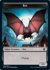 Blood // Bat Double-sided Token [Innistrad: Crimson Vow Commander Tokens] | Gam3 Escape