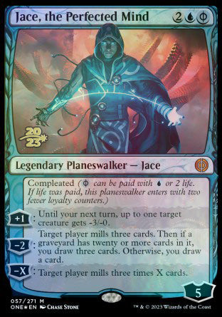 Jace, the Perfected Mind [Phyrexia: All Will Be One Prerelease Promos] | Gam3 Escape
