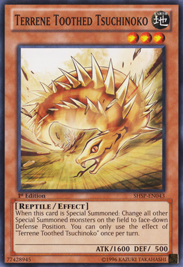Terrene Toothed Tsuchinoko [SHSP-EN043] Common | Gam3 Escape