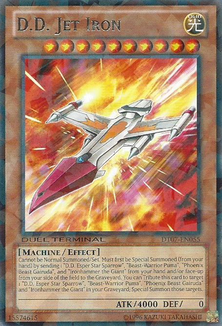D.D. Jet Iron [DT07-EN055] Rare | Gam3 Escape