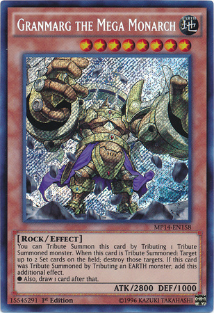 Granmarg the Mega Monarch [MP14-EN158] Secret Rare | Gam3 Escape