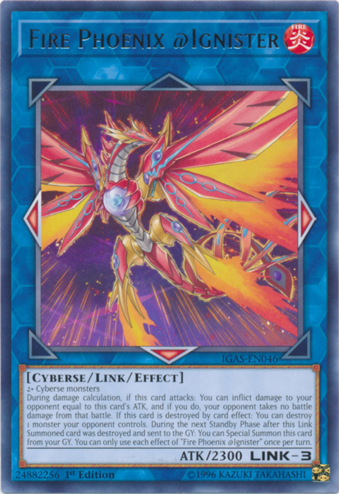 Fire Phoenix @Ignister [IGAS-EN046] Rare | Gam3 Escape