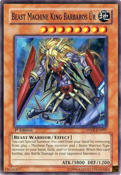 Beast Machine King Barbaros Ur [ANPR-EN097] Super Rare | Gam3 Escape