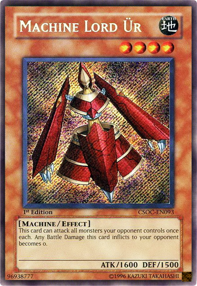 Machine Lord Ur [CSOC-EN093] Secret Rare | Gam3 Escape